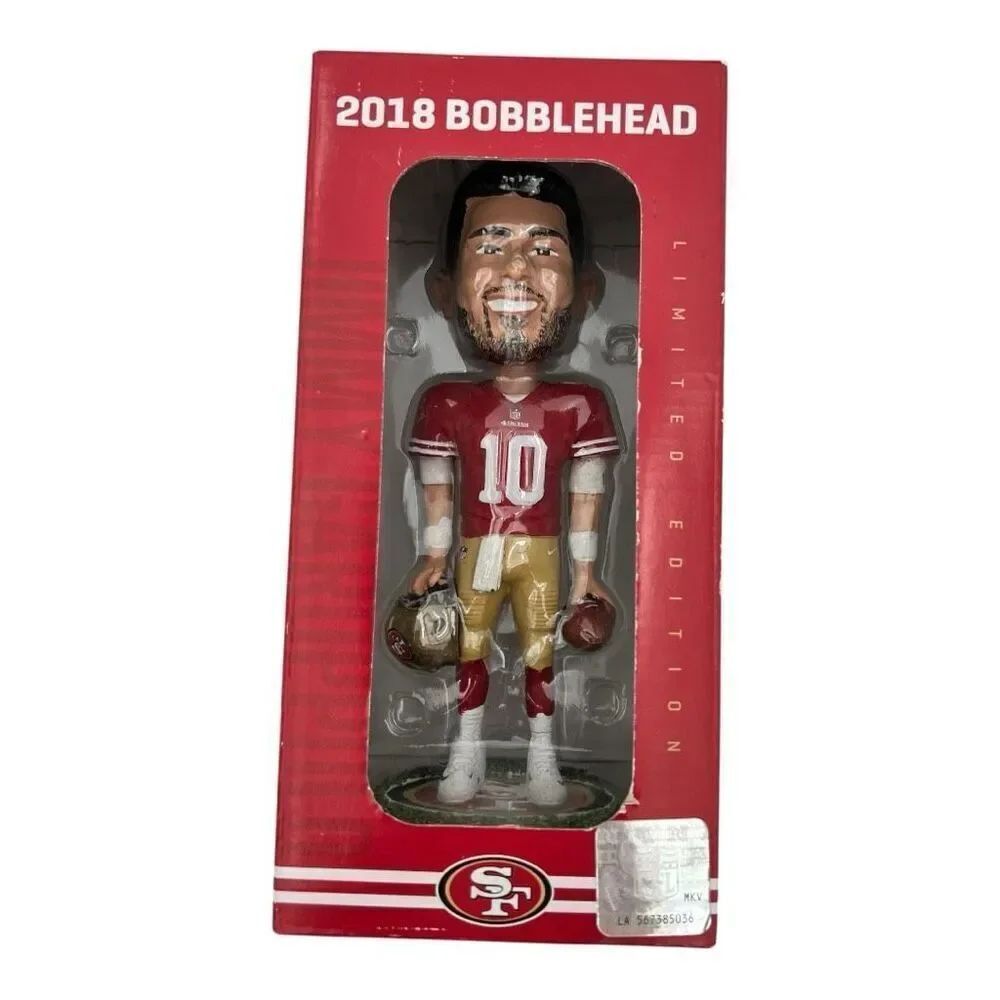 NWT Jimmy Garoppolo Football-NFL 2018 Bobblehead San Francisco 49ers